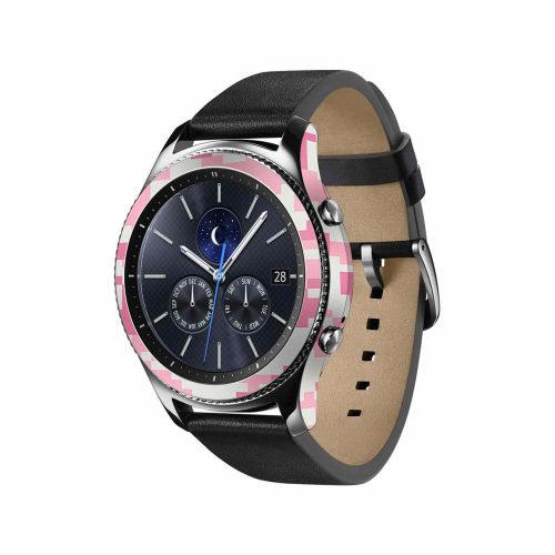 Samsung_Gear S3 Classic_Army_Pink_Pixel_1
